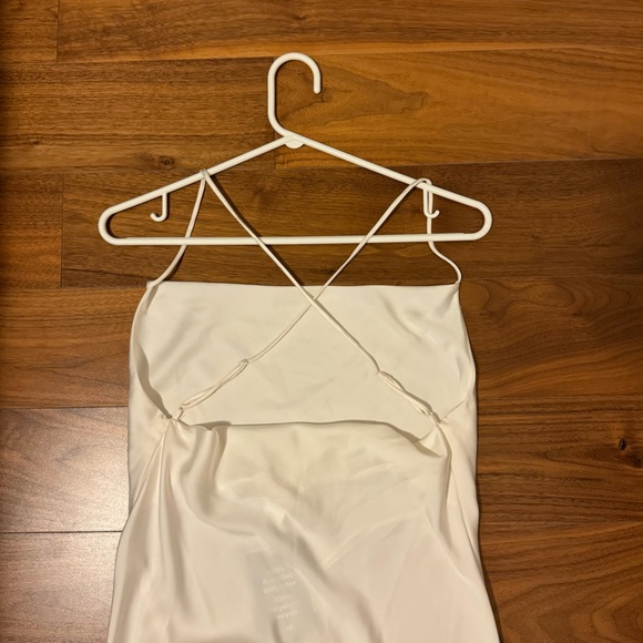 Satin cowl neck dress - Picture 3 of 3